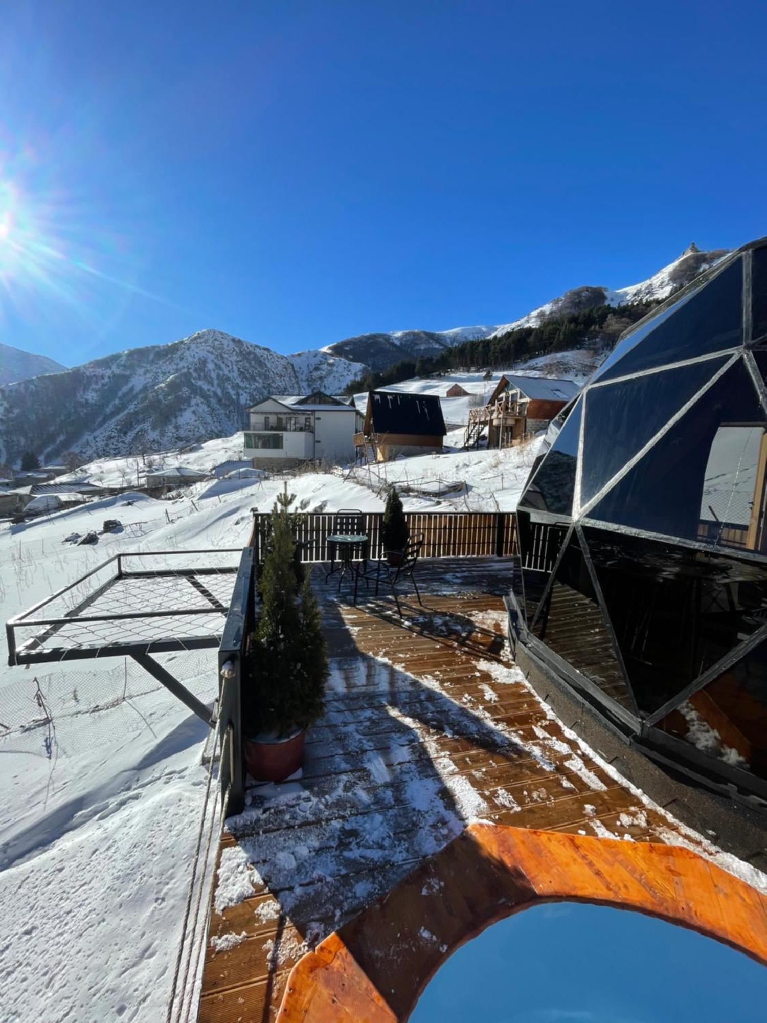 Villa Gabua Glamping Kazbegi Exterior foto