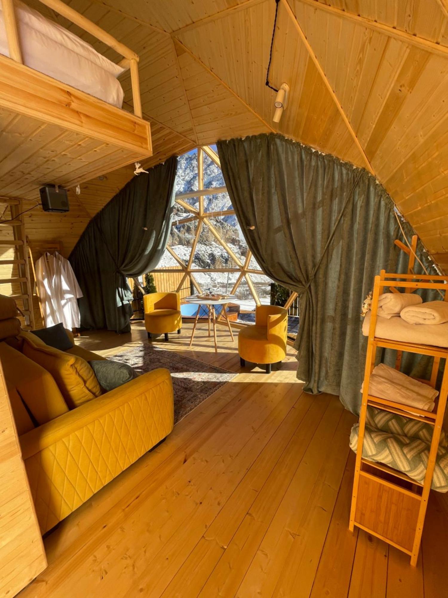 Villa Gabua Glamping Kazbegi Exterior foto