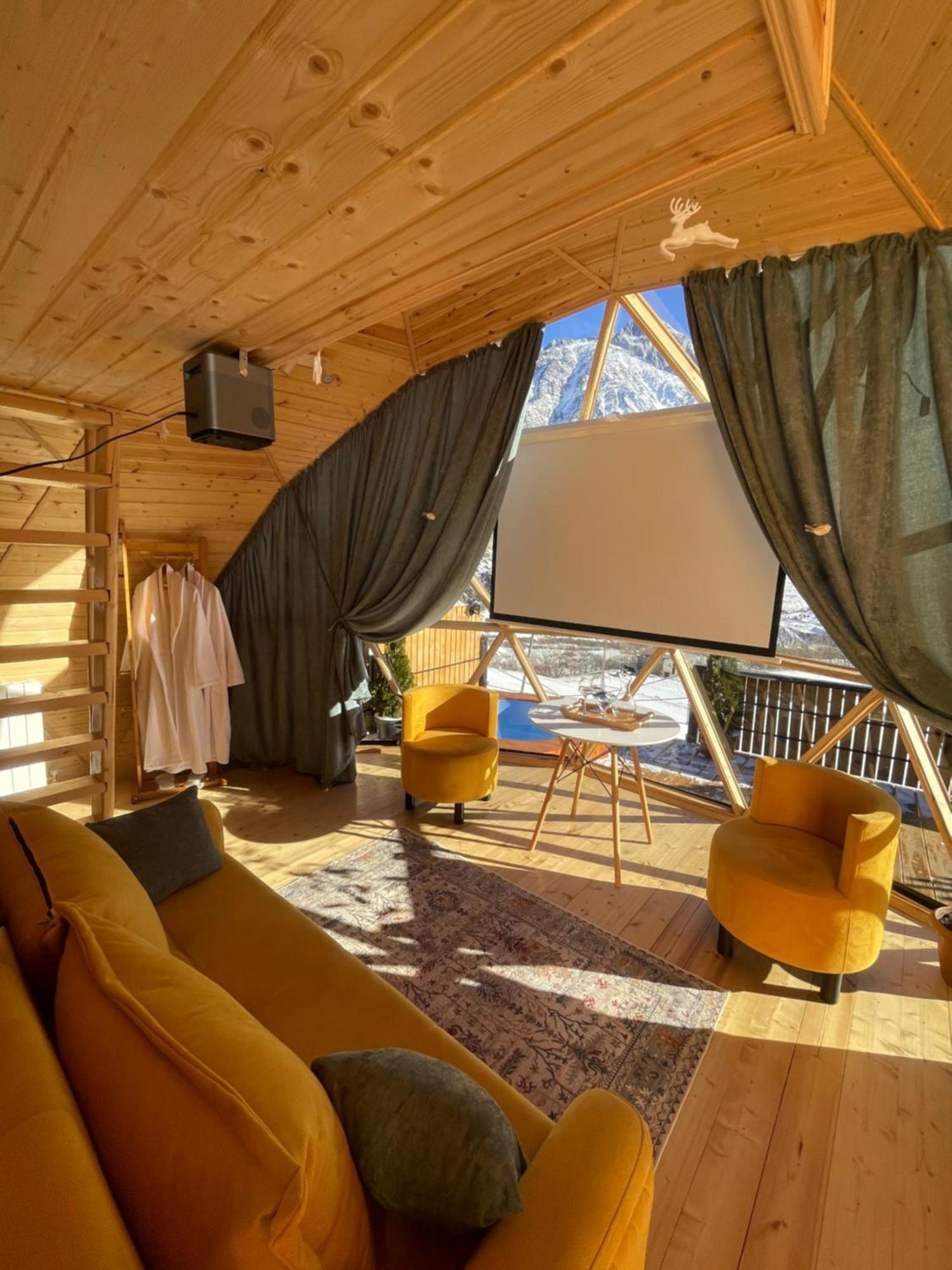 Villa Gabua Glamping Kazbegi Exterior foto