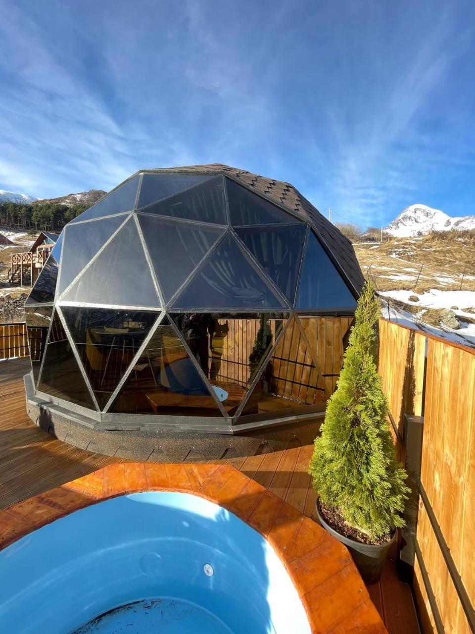 Villa Gabua Glamping Kazbegi Exterior foto